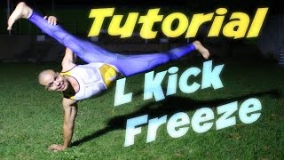 L Kick Freeze/Au Batido Tutorial en Español - Como hacer Break Dance