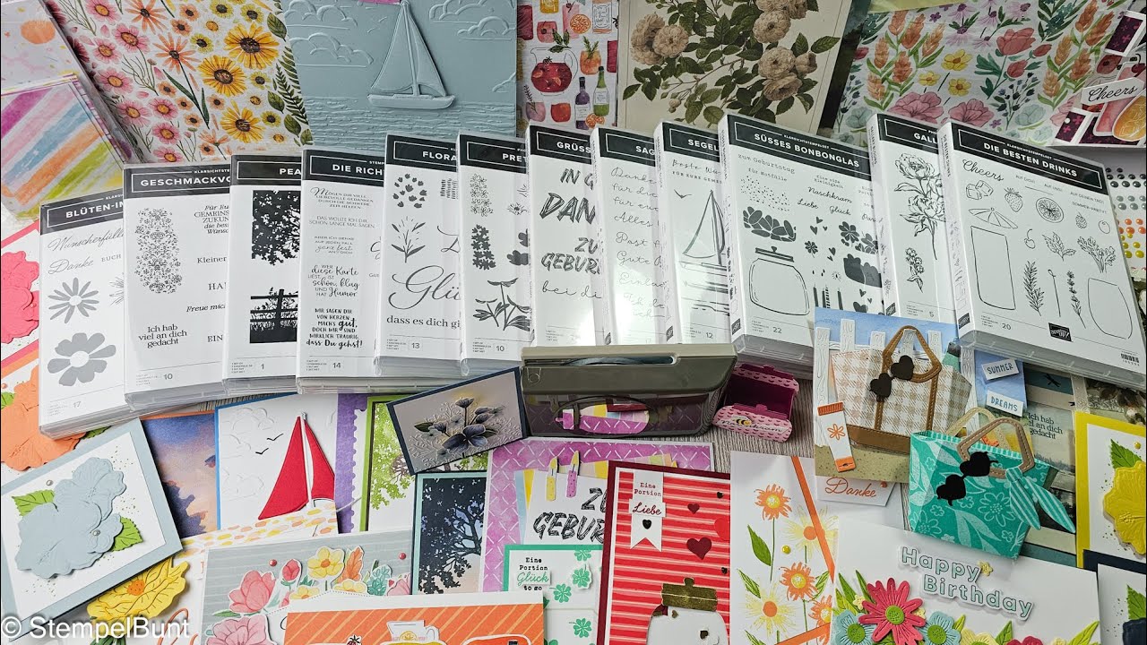 NEUE PRODUKTE - Jahreskatalog/Online-Exklusiv - Ausführliche Vorstellung und erste Kreativideen