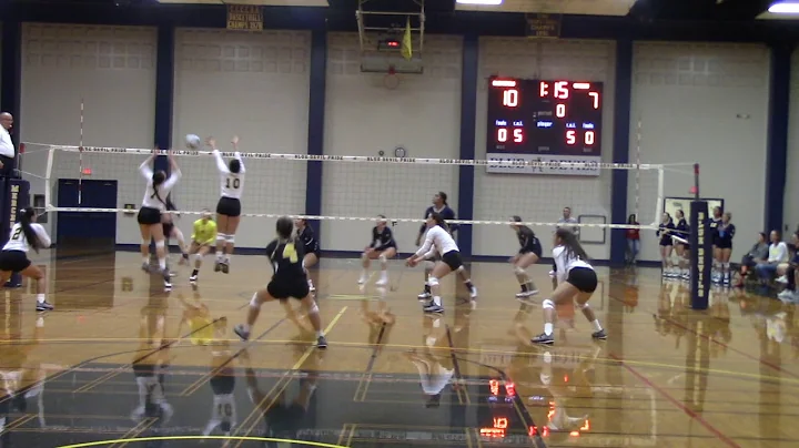 Taft College Volleyball Allison Mizener Highlights