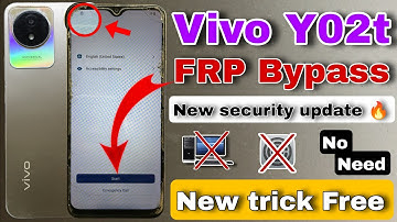 Vivo Y02 / Y02t FRP bypass setting Not open || Vivo Y02t Google Account bypass || Without PC || 