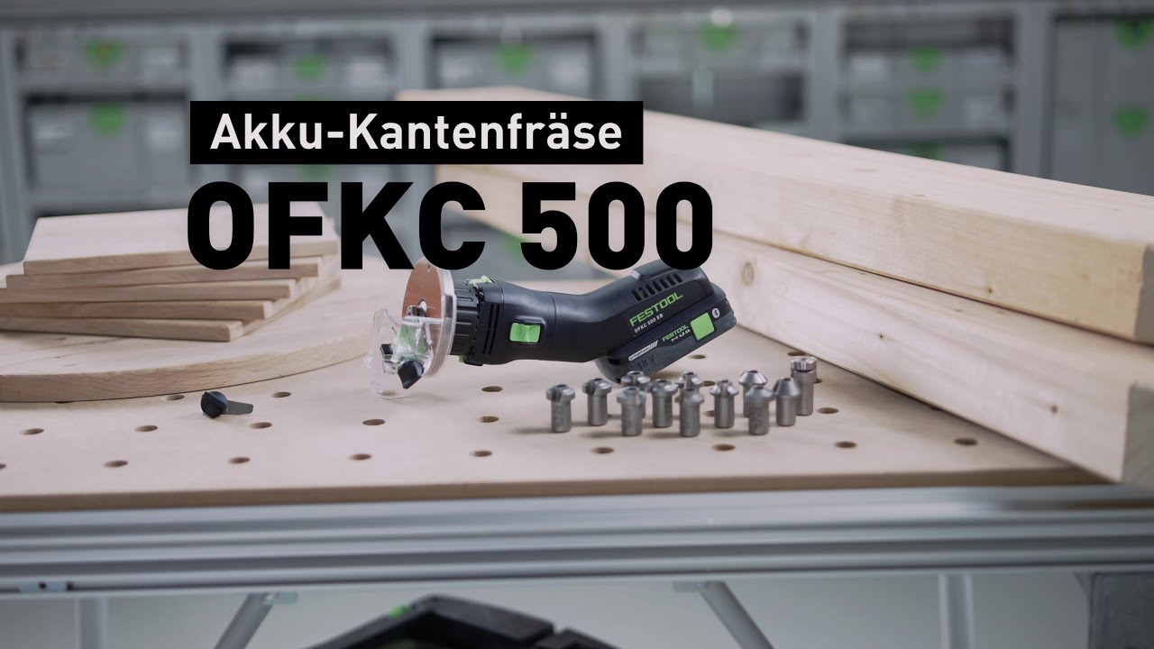 Akku-Kantenfräse OFKC 500