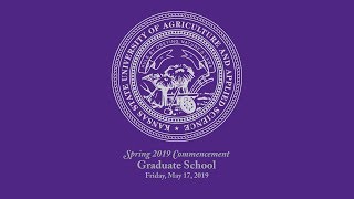 Graduate School | Spring Commencement 2019