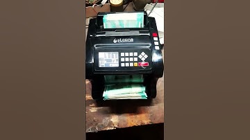 note counting machine with fake note checking #youtubeshorts #shorts #countingmachine #notecounting