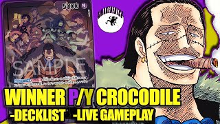 I Won My Locals With EB01 P\/Y CROCODILE *UNDEFEATED* | Decklist \& Gameplay w\/ Commentary