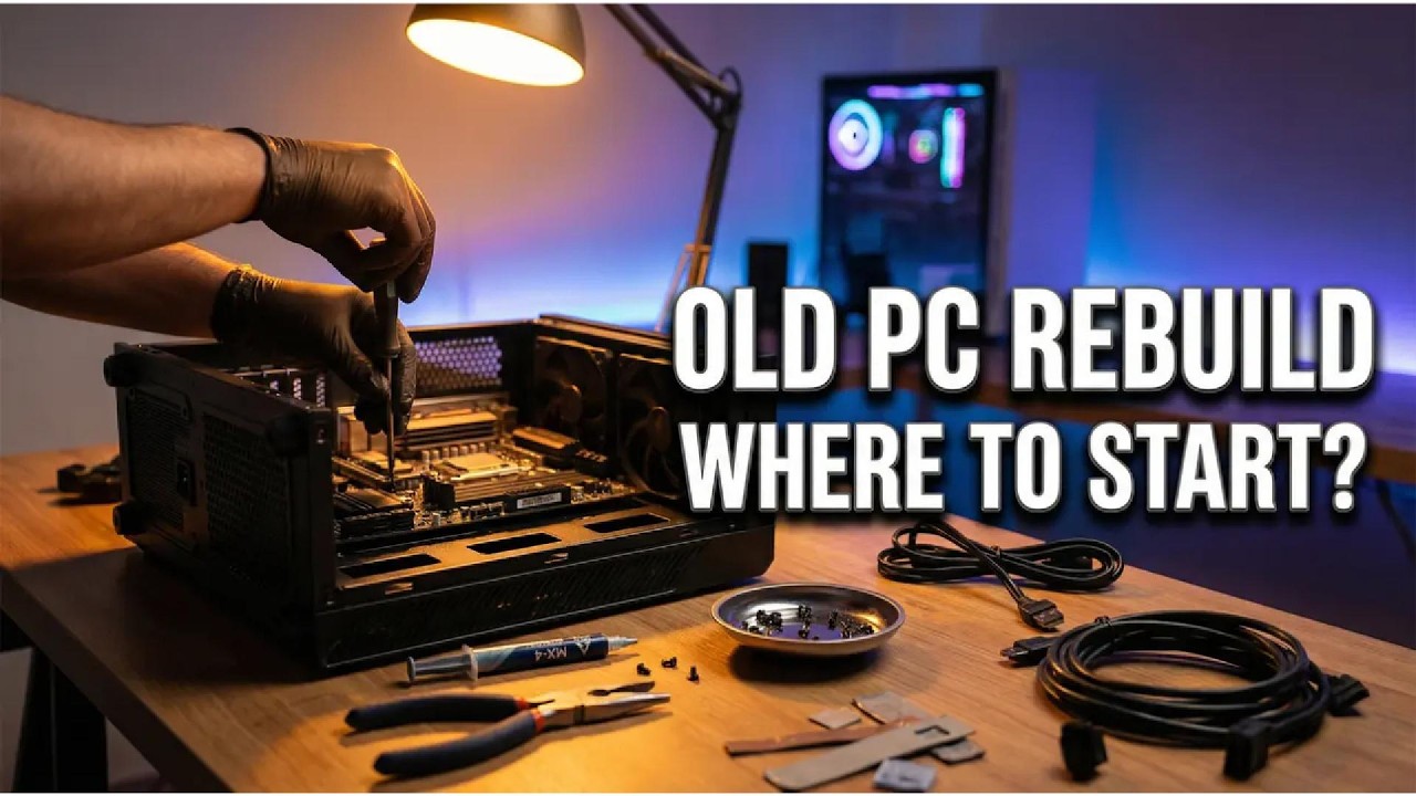 Rebuild Computer Old PC Rebuild Starts Here – 8 Years Without Maintenance - YouTube