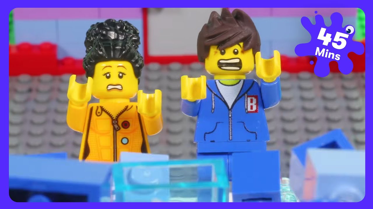 Billy Bricks - Brick Games: Slippery Slope | Kids Cartoons | WildBrain Rescue Station