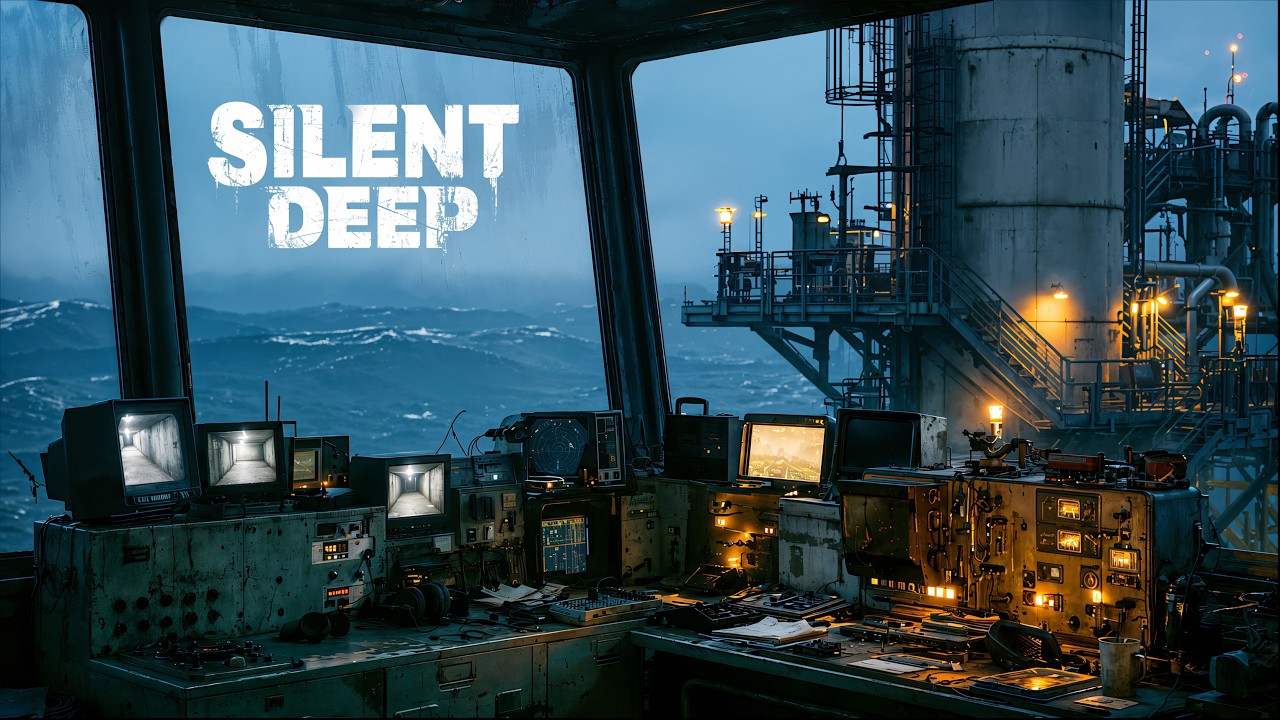 SILENT DEEP — The Ghost Rig | Dark Ambient Music & Offshore Ambience