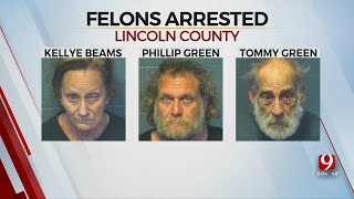 3 Felons Arrested, Accused Of Possessing Stolen Guns In Lincoln County