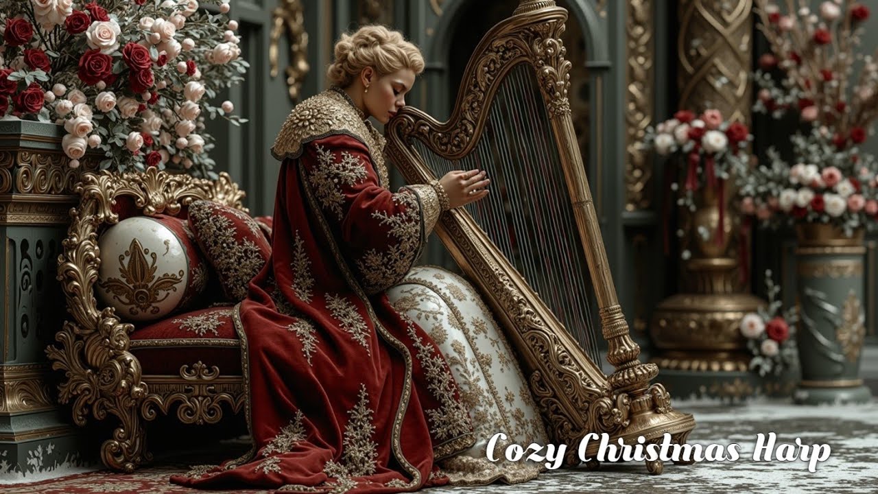 Magical Christmas Harp Music Enchanting Winter Melodies | Festive Harp ...