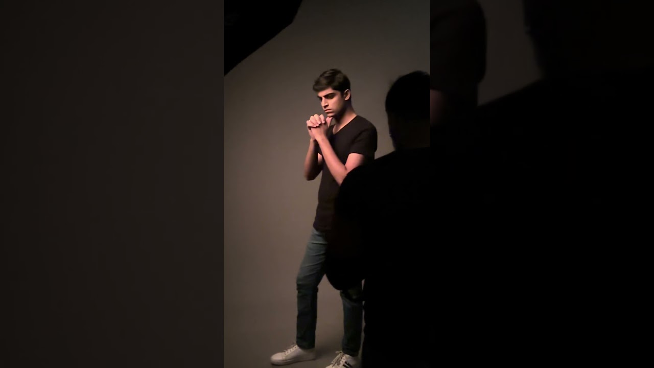 Bts from this amazing shoot 