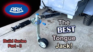 ARK XO500 Tongue Jack Install, Trailer Build Part 3