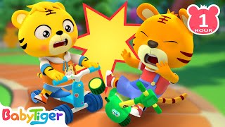 Ouch! Playground Safety Song + More Nursery Rhymes \u0026 Animal Songs | Animals For Kids | BabyTiger