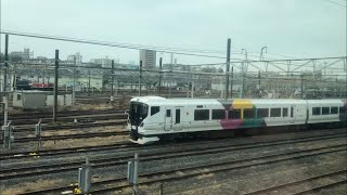 2019/3/1 尾久車両センターの様子(E257系、651系、185系など)