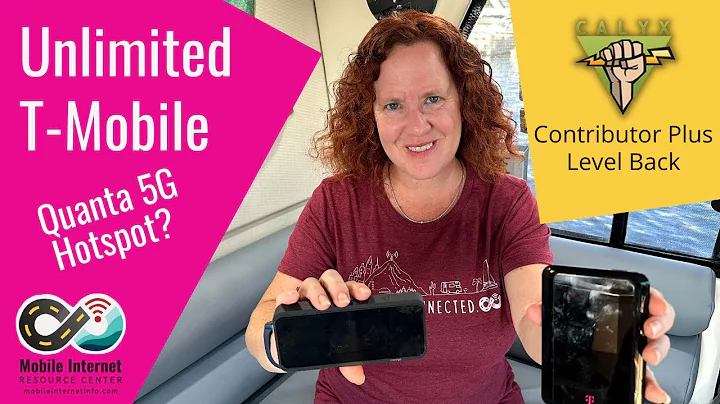 Calyx Institute Contributor Plus Level Back - Unlimited T-Mobile Data - Quanta 5G Hotspot