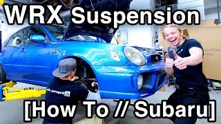 WRX Gets Slammed ⇄ Lifted [Coilovers ⇄ Stock // Subaru Suspension Swaps]