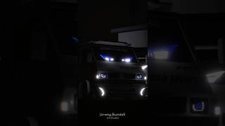 L300 at night || Minecraft Animation #prisma3d #prisma3dminecraft #minecraft #animation#l300#shorts