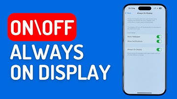 How to Enable or Disable Always on Display on iPhone