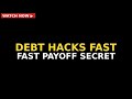 credit card debt fast payoff plan