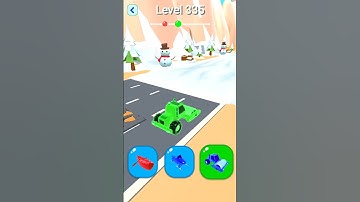 Shape-shifting Funny Race All Level Gameplay Walkthrough Master Level #335 BeamNG.drive #Shorts