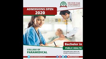 Admissions Open for 2020 at Silver Oak University, Ahmedabad.