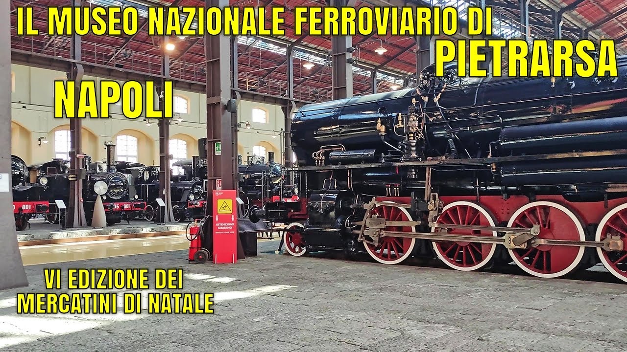 Abbiamo Trovato il Treno più Antico d’Italia al Museo di Pietrarsa!