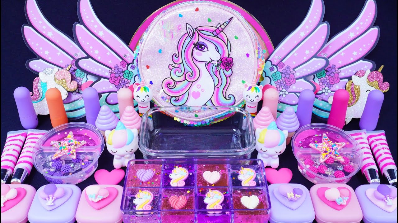 Unicorn Glitter Slime, This unicorn glitter slime will totally be your new  satisfying obsession!, By HelloGiggles