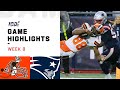 Browns vs. Patriots Week 8 Highlights | NFL 2019