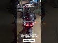 RS200 tail light modified and fly mirror