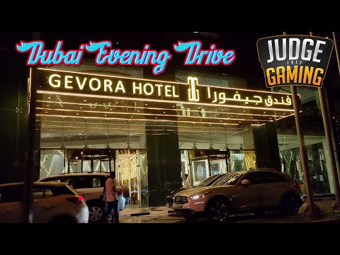 Evening Dubai Drive To The Gevora Hotel — Dubai 2021