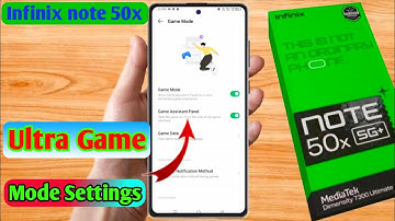 infinix note 50x ultra game mode settings | infinix note 50x ultra game mode background call