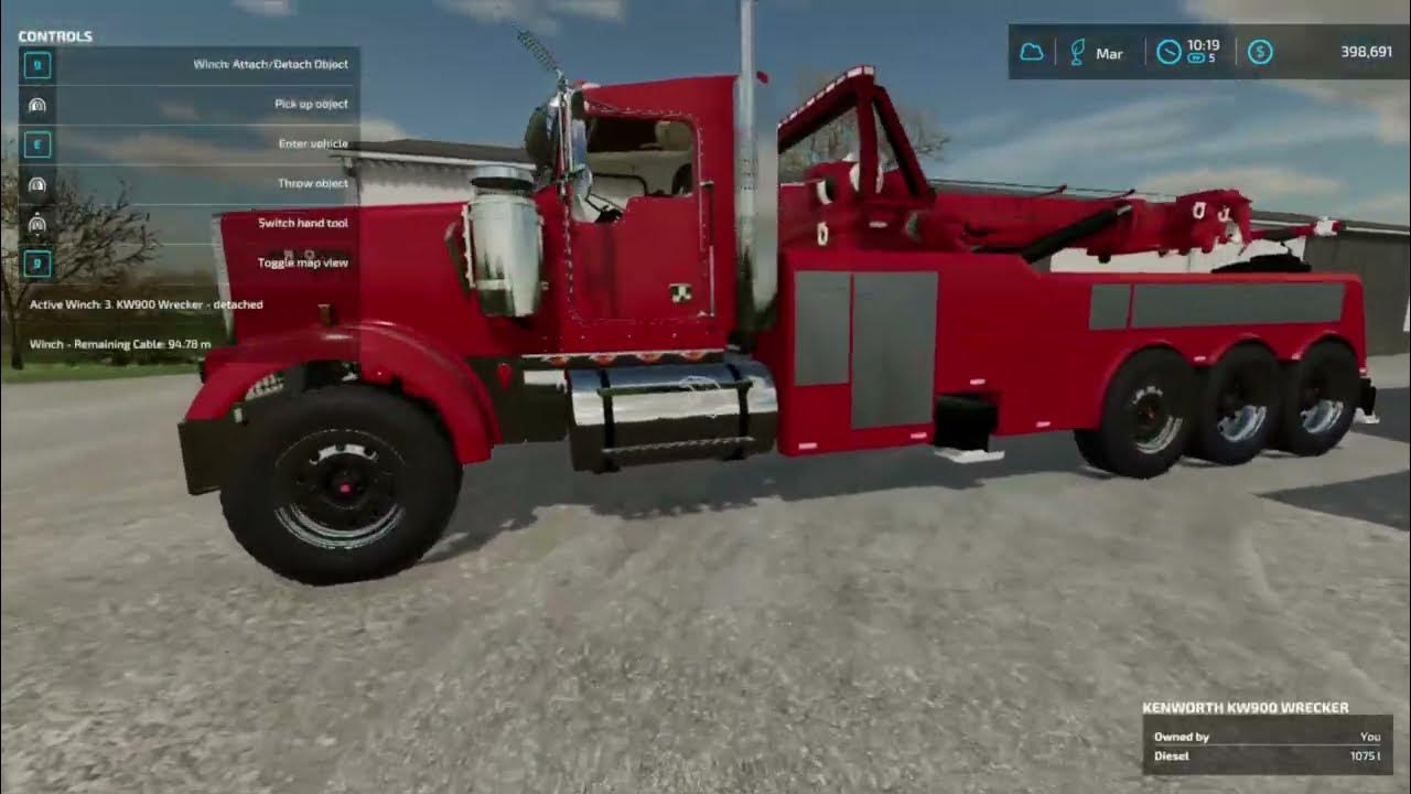 Fs22 Dump truck recovery YouTube