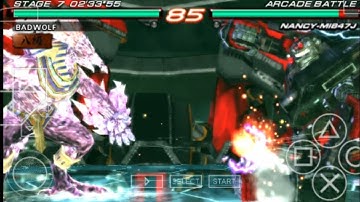 Tekken 6 - Azazel Vs Nancy MI847J Robot | Extra Stage