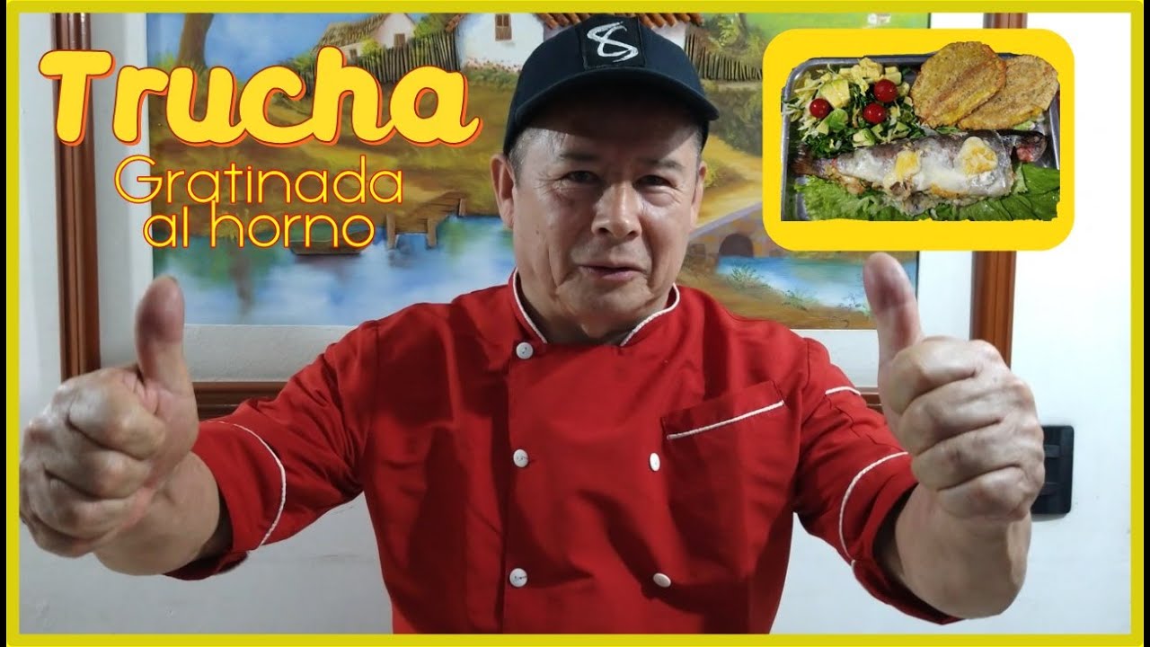 Trucha gratinada al horno ¡receta fácil de preparar! YouTube