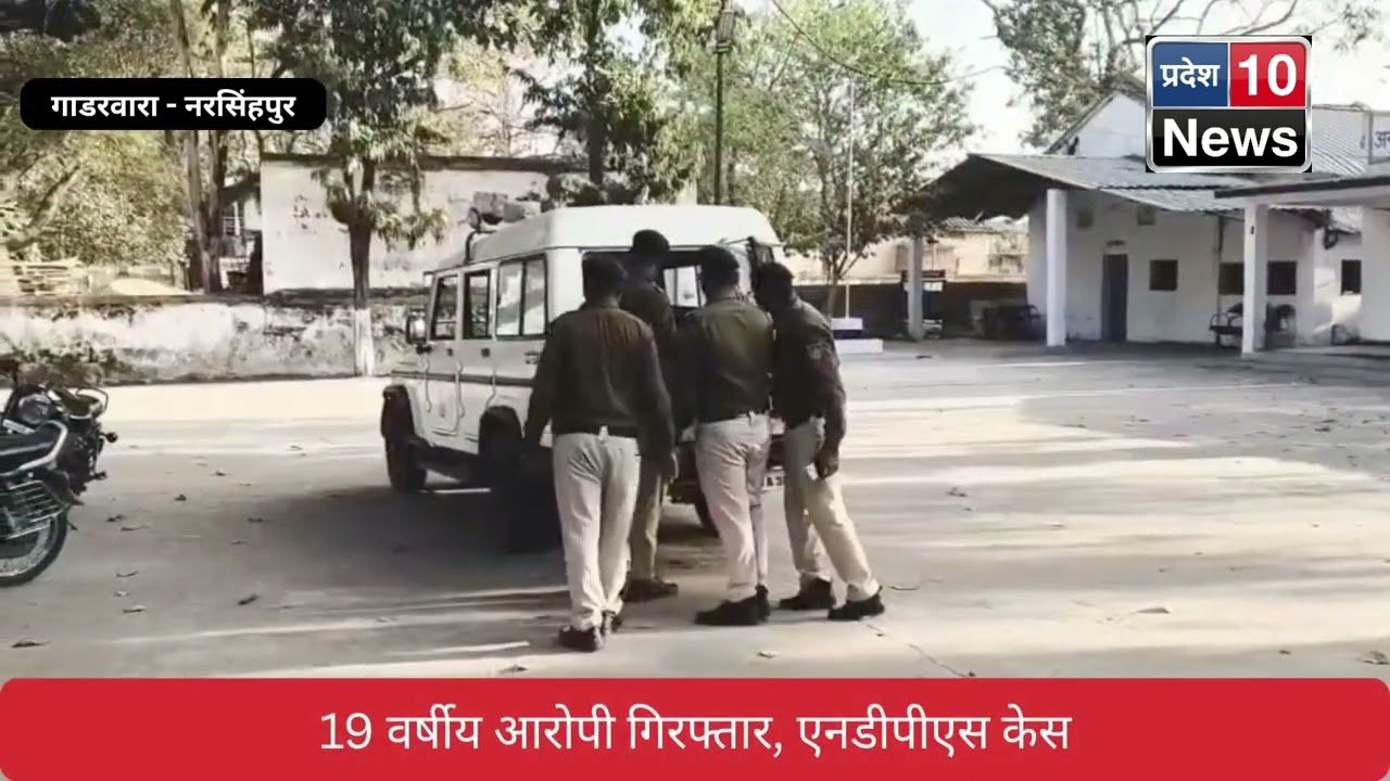 गाडरवारा: ऑपरेशन ईगल क्लॉ में बड़ी कार्रवाई | 5 किलो गांजा जप्त, आरोपी गिरफ्तार | प्रदेश 10