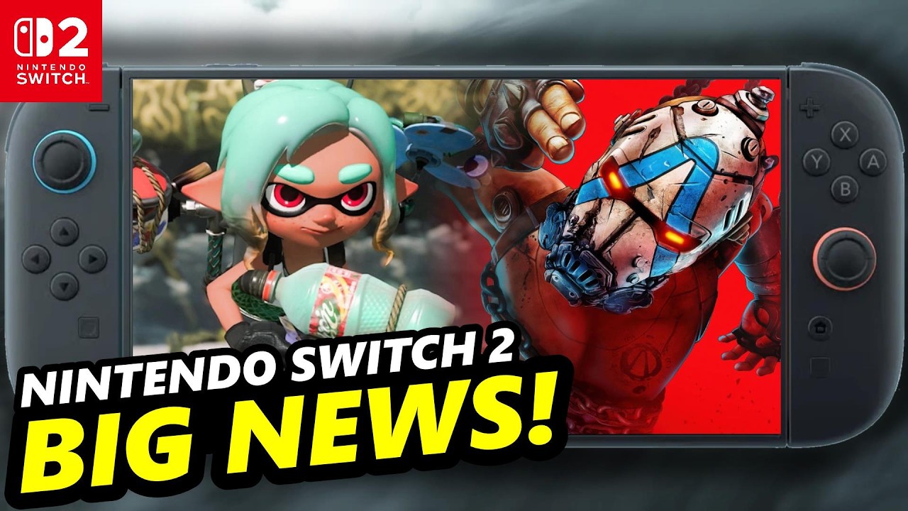 BIG Splatoon Raiders News + Switch 2 Game Updates! - YouTube