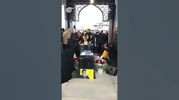 شاهد الصباح الأول من ضريح السيد الشهيد نصرالله 