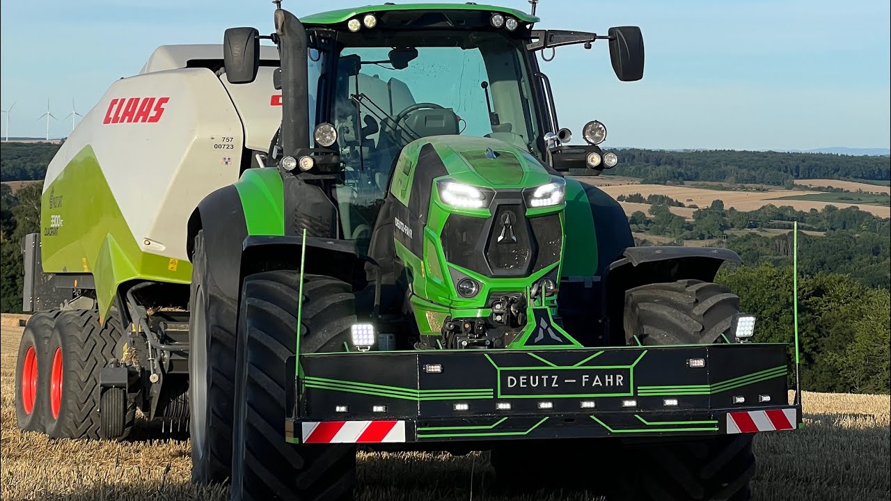 🌾 🤓 MOISSON EPANDAGE DÉCHAUMAGE PRESSAGE en FULL DEUTZ ! 💨