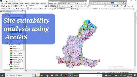 Site suitability analysis using ArcGIS #gistutorial #sitesuitability