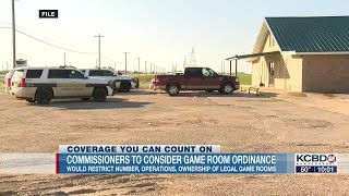 Lubbock County commissioners to consider game room crackdown