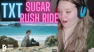 FIRST Reaction to TXT ( Tomorrow X Together) - SUGAR RUSH RIDE 🤯🔥🥵