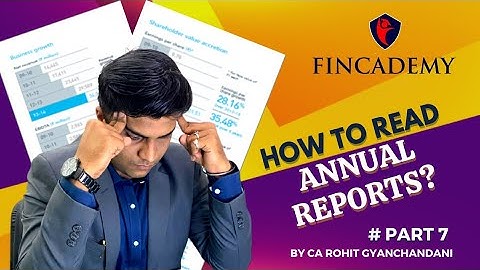 How To Read an Annual Report? Explained in Hindi | Basics of Fundamental Analysis - Part 2
