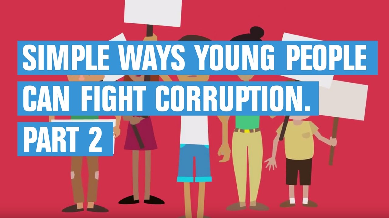 15 ways young people can fight corruption