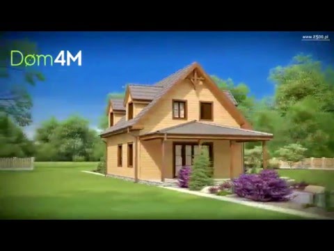 4M362 Проект мансардного дома 8 на 8