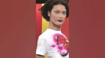 Shalom Harlow Iconic Supermodel Catwalk✨ #shalomharlow #supermodel #catwalk #shortsfeed