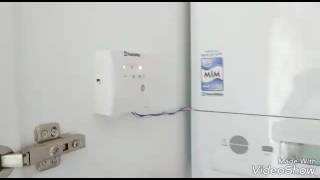 DEMİRDÖKÜM NİTROMİX KOMBİ İÇİN KABLOSUZ TERMOSTAT MONTAJI