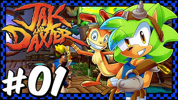 Jak and Daxter: The Precursor Legacy 100% - Part 1 - The Brave Adventurerers! | 720p 60FPS