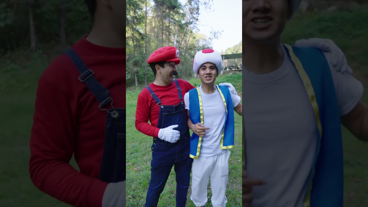 MARIO Y TOAD DE LA SUERTE🍀 🍄#mariobrosmovie