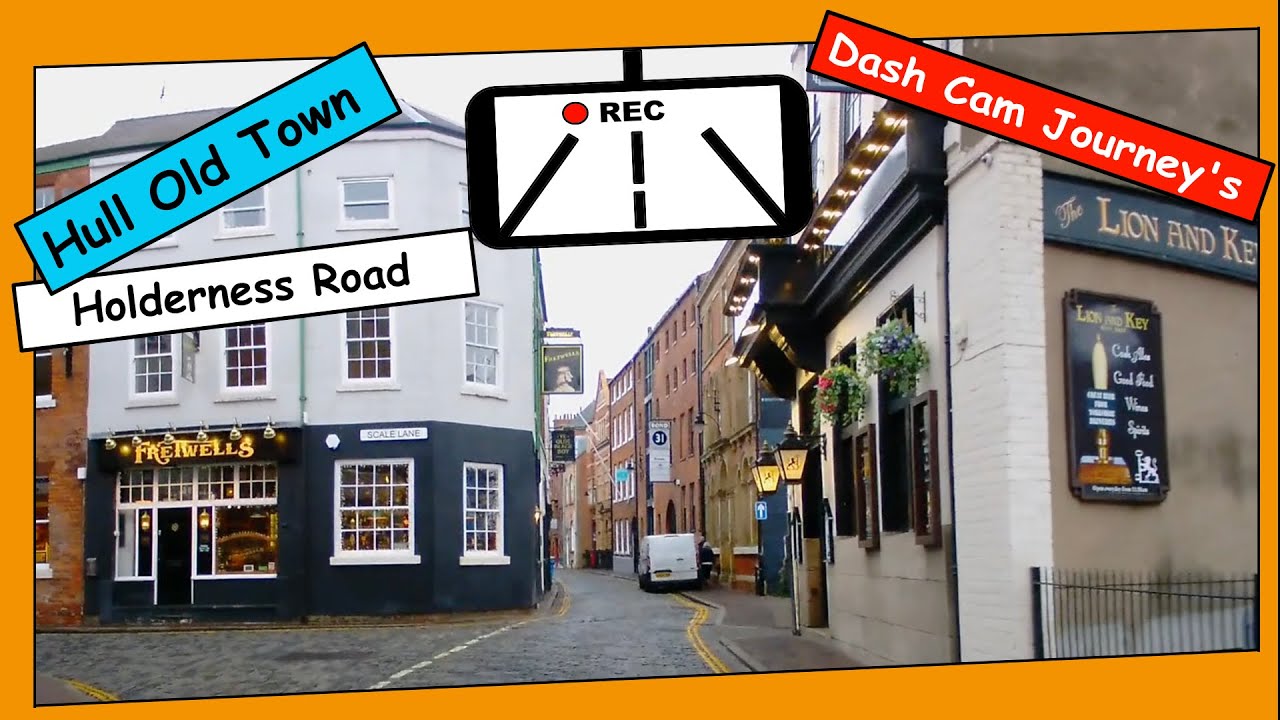 Hull Old Town to Marfleet Lane via Holderness Road Dash Cam Journey