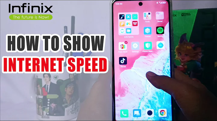 How To Show Internet Speed On Status Bar Infinix Note 30 NFC/Note 30 Pro
