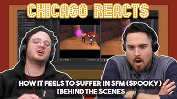How it FEELS to SUFFER in SFM sp00ky Behind the Scenes by Lazy Purple | Actors React